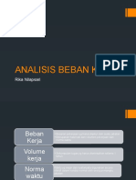 Analisis Beban Kerja