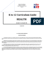 Curriculum Guide Health Cadorna