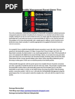 Full Bandwidth Management Parent Queue Tree: Internet Connection