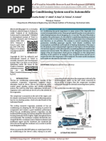 Analysis of Air Conditioning System Used in Automobile