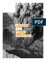 Lessons From 3 Disasters