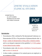 Toxicokinetics and Saturation Kinetics