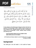 Hadith 11