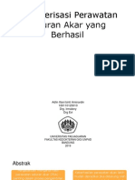 New Karakterisasi Perawatan Saluran Akar Yang Berhasil