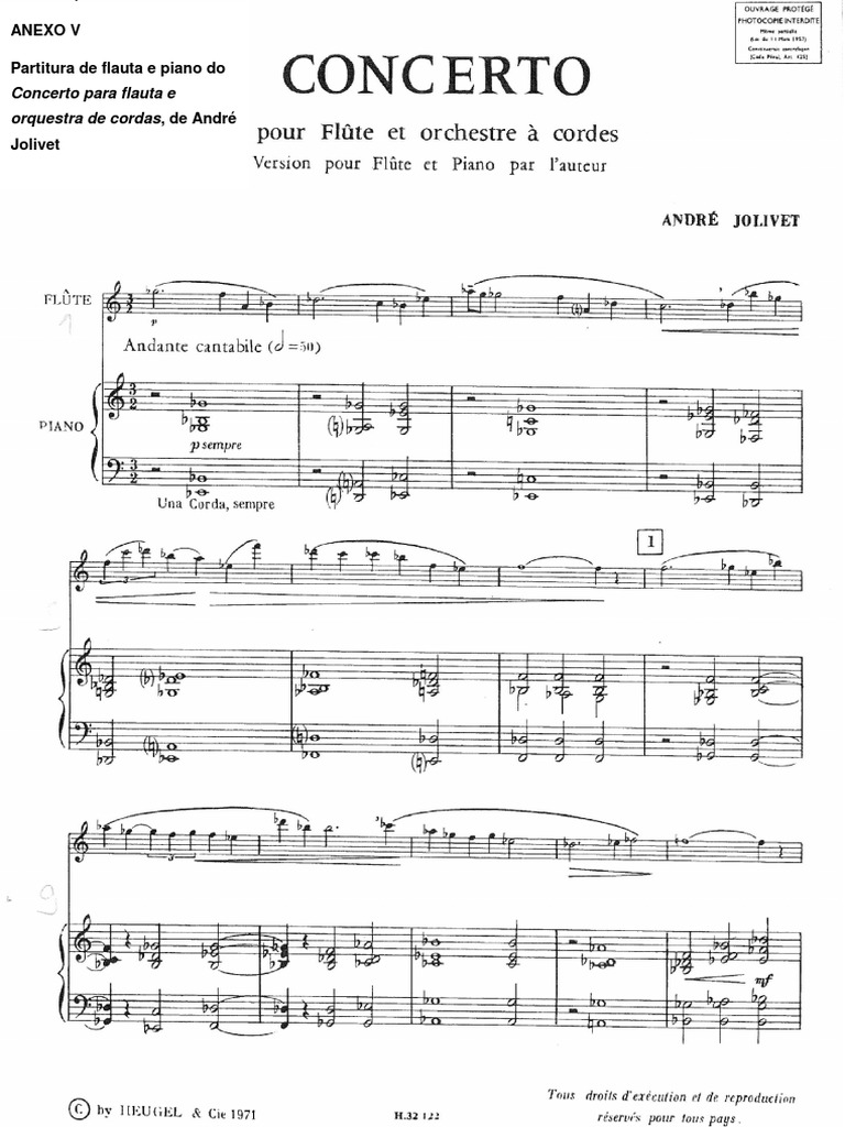 Partitura Jolivet PDF