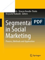 Timo Dietrich Sharyn Rundle Thiele Krzysztof Kubacki Eds. Segmentation in Social Marketing Process Methods and Application Springer Singapore 2017