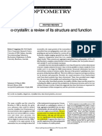 Optometry: A-Crystallin: A Review of Its Structure and Function