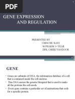 Gene Expression and Regulation