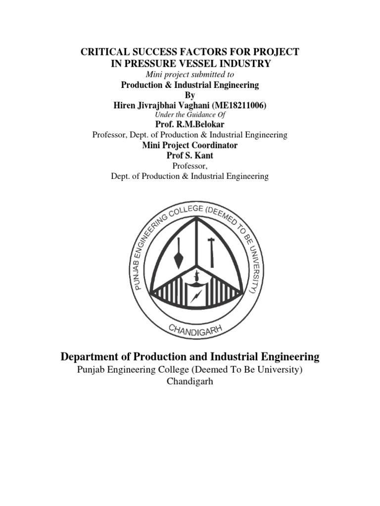 Critical Success Factor in Project Management | PDF | Project ...