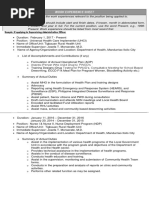 Work-Experience-Sheet CSC Form 212 | PDF | Business | Employment