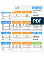 Teknikal Plan 27 - 31 Maret 2019 (Xauusd & Usdcad)