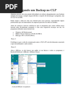 Descarregando Um Backup No slc 500
