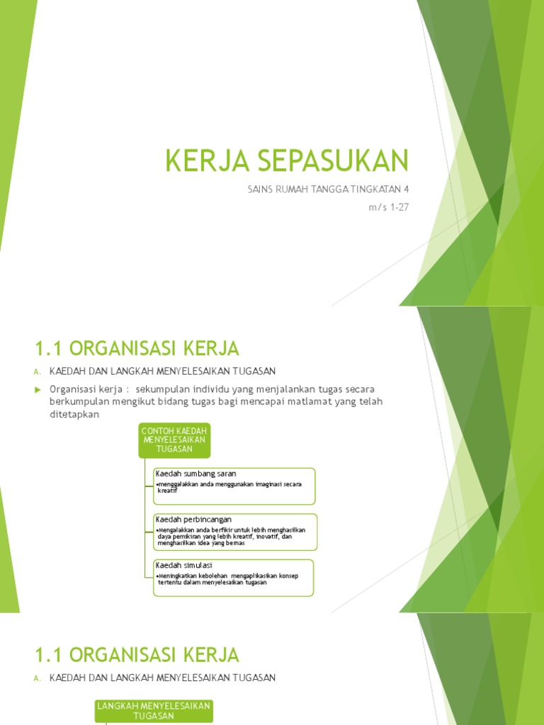 Bab 1 Kerja Sepasukan Pdf