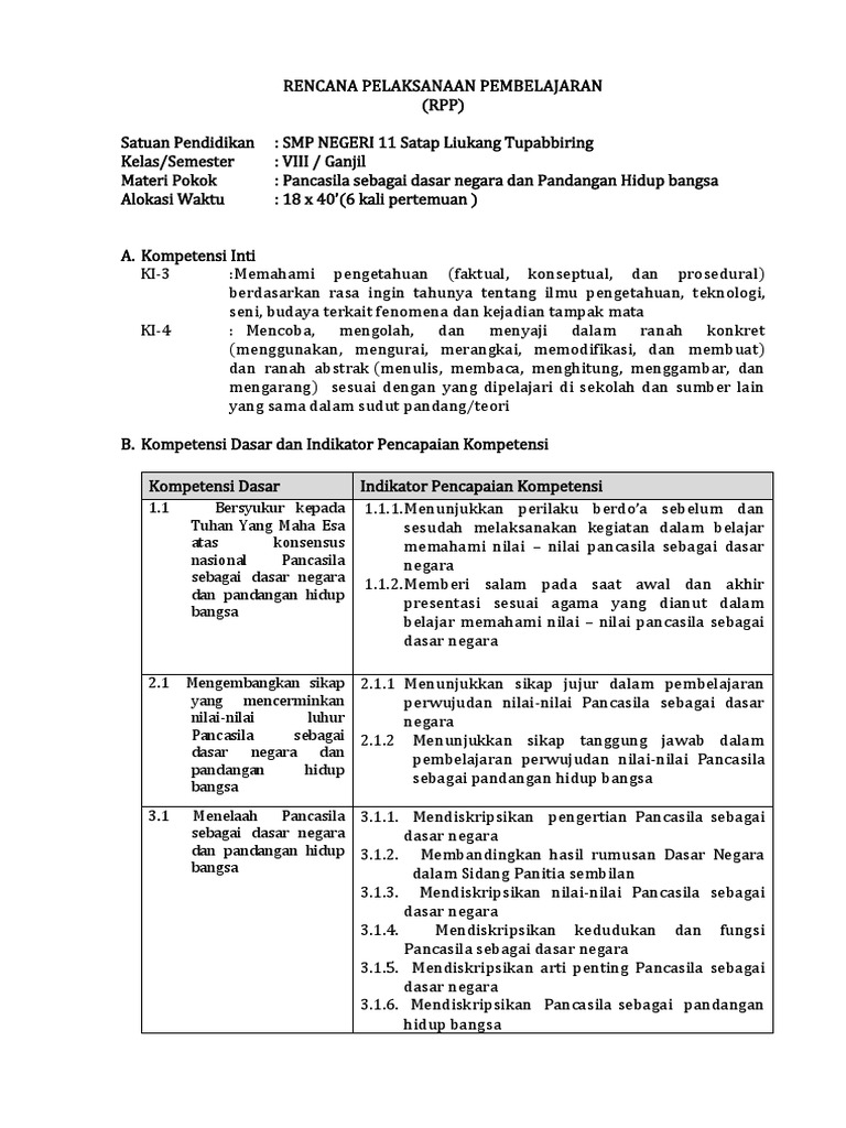 RPP | PDF