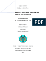Tugas Urbanisasi Perkotaan Penyebab Dan Dampak Sosiologi Perkotaan