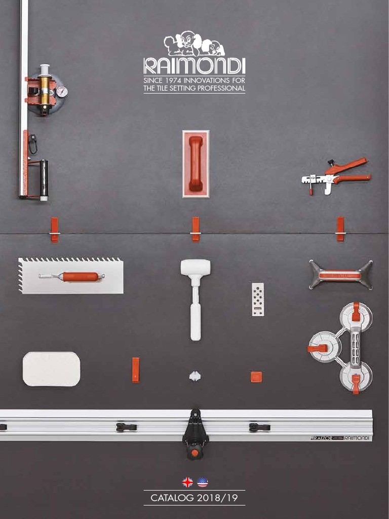 Raimondi Heavy Duty Tile Leveling Clips - 1/8" Joint, For 1/8" To 1/2" Thick Tile, Bag Of 500 (Red)