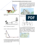 Exercícios de Aplicação Do Teorema de Pitágoras