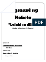 Pagsusuri NG Nobela Dapat Matapos Ko Ito NG 11 00 PM Within 2 Hours