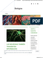 Las Neuronas Transmiten Genes