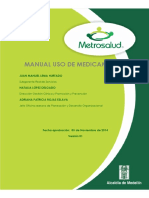 Manual Uso Medicamentos 2014