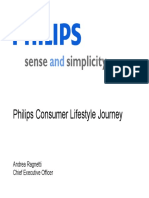 Philips Consumer Lifestyle Journey Philips Consumer Lifestyle Journey