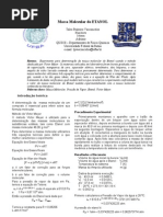 I Relatório Massa Molecular Etanol (Fis-Qui)