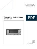 Operating Instructions: Vegadis 175