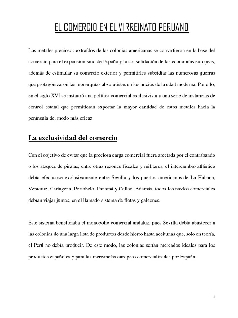 el-comercio-en-el-virreinato-peruano-pdf-imperio-espa-ol-comercio