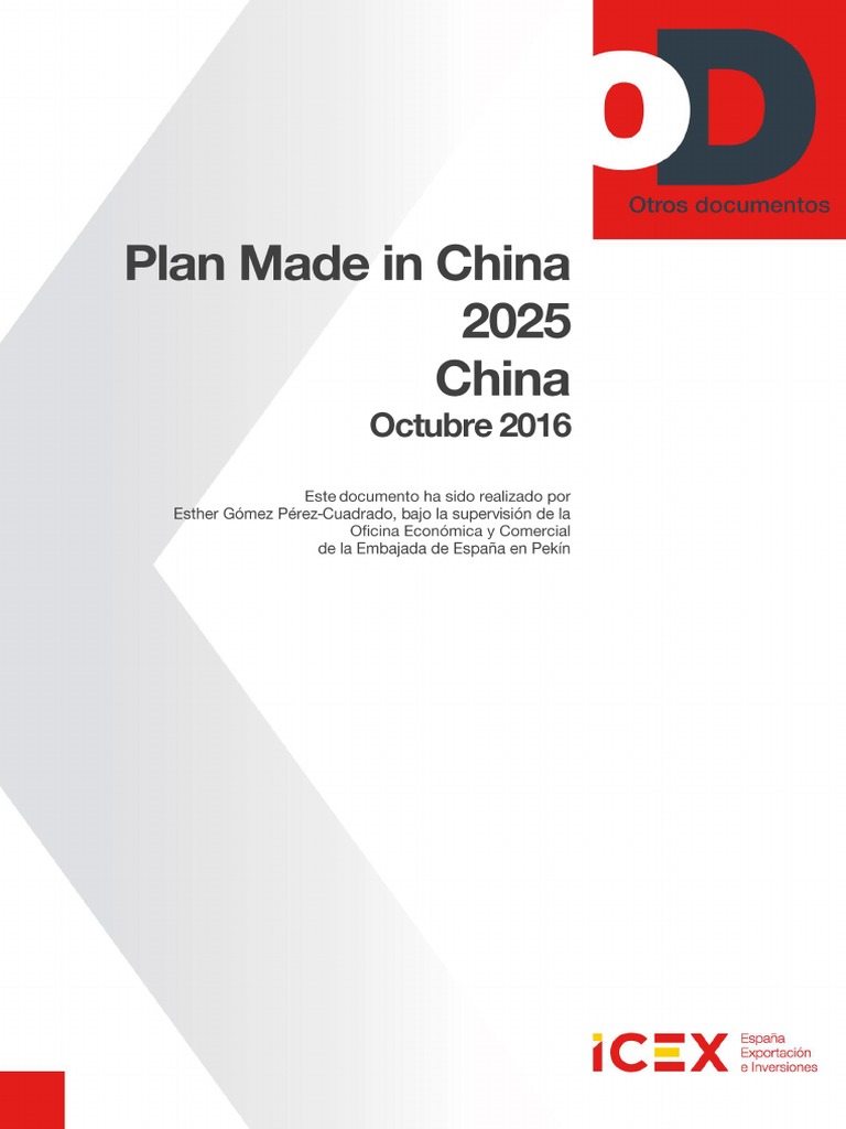 Plan Made in China 2025 PDF | PDF | Negocios (general) | Business