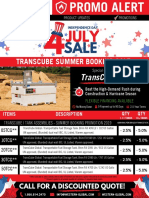 4th of July TransCube Sale