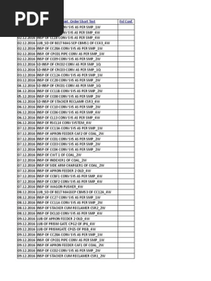 Monthly Schedule
