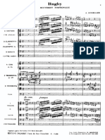 Honegger - Rugby (Orch. Score)