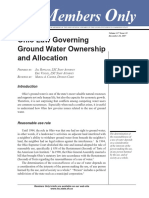 Ohio Groundwater Law