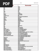 Indian Languages - Working Knowledge