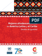 Mujeres Afrodescendientes en América Latina y El Caribe