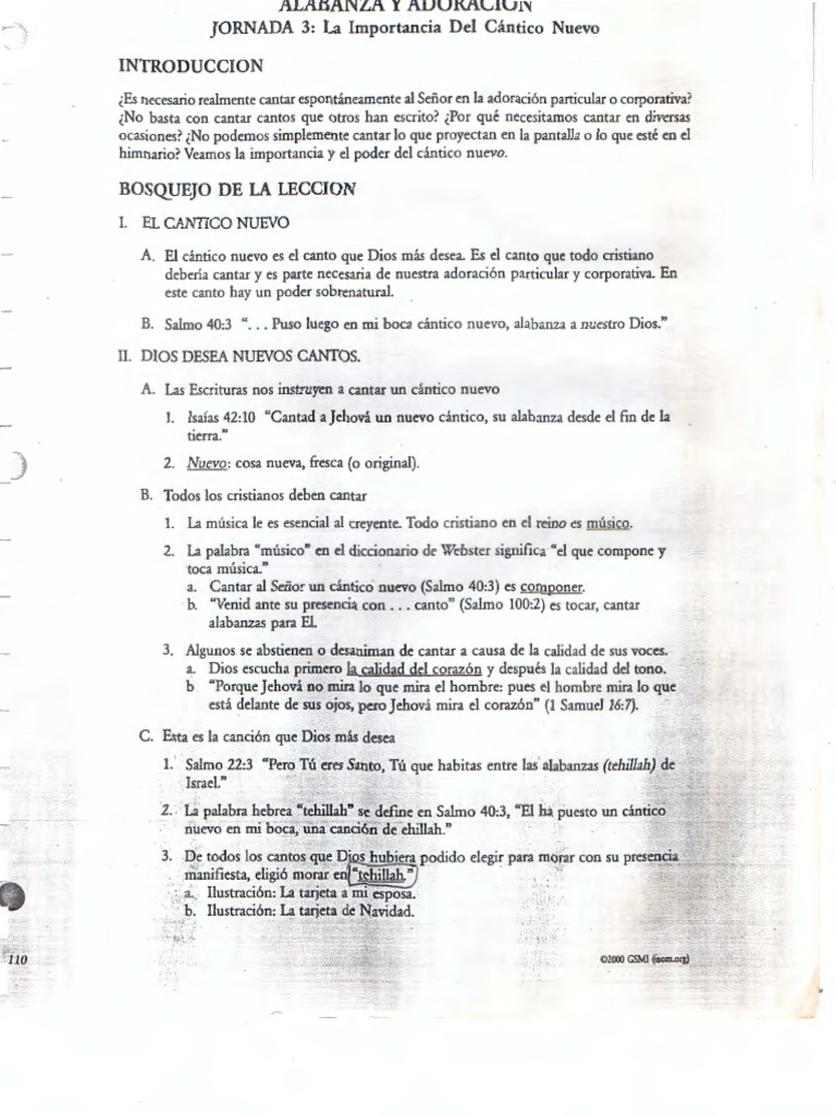 Alabanza y Adoracion PDF | PDF | Dios | Salmos