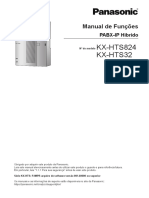 Manual - de - Funcoes KX-HTS32BR PANASONIC