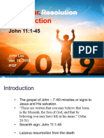 New Year Resurrection Resolution