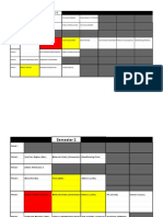 Setting III Electives Chart