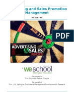 Advertising Sales Promotion 