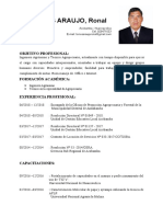 Curriculum Vitae Funcional Ronal