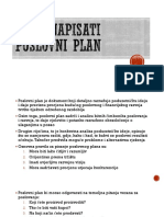 Kako Napisati Poslovni Plan