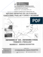 Puente Puellas - Vol. 01 - Memoria Descriptiva
