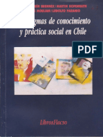 Brunner Paradigmas Del Conocimiento y Practica Social en Chile