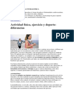 Beneficios de La Actividad Física