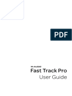 Fast Track Pro User Guide