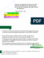 1) La Frecuencia Máxima de Un Espectro