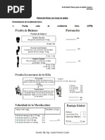 Interpretación del Test SPPB en Geriatría | PDF | Medicina CLINICA