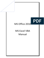 Excel VBA Intro