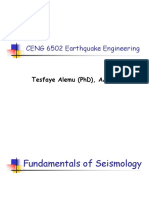 T1. Fundamentals of Seimology